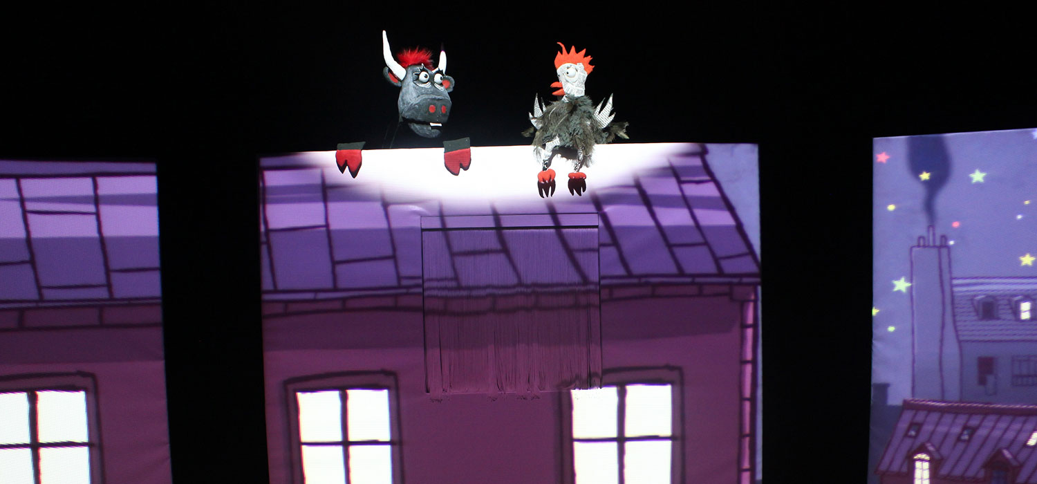 Hay un gallo en tu tejado